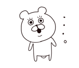 with a bear 2 sticker #8543413