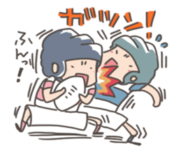 rugby boy's2 sticker #8543556