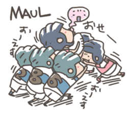 rugby boy's2 sticker #8543562