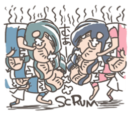 rugby boy's2 sticker #8543564