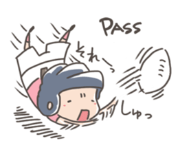 rugby boy's2 sticker #8543567