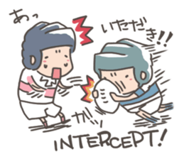 rugby boy's2 sticker #8543568