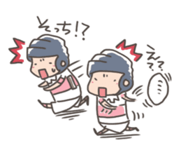 rugby boy's2 sticker #8543574