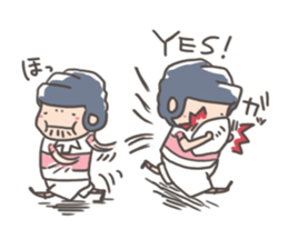 rugby boy's2 sticker #8543575
