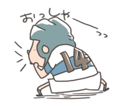 rugby boy's2 sticker #8543584