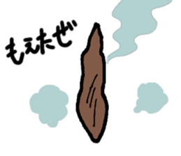 Baked sweet potato sticker #8544157