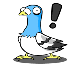 pigeon communicate sticker #8545269