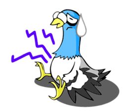 pigeon communicate sticker #8545272