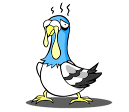 pigeon communicate sticker #8545273
