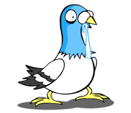 pigeon communicate sticker #8545276