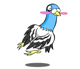 pigeon communicate sticker #8545277