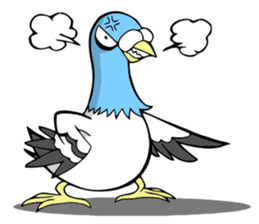 pigeon communicate sticker #8545278