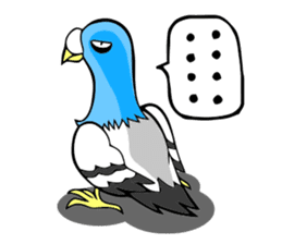 pigeon communicate sticker #8545282