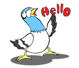 pigeon communicate sticker #8545293