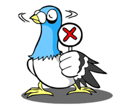 pigeon communicate sticker #8545303