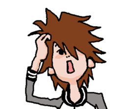 A little cool man sticker #8545309