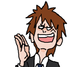 A little cool man sticker #8545311