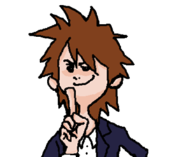 A little cool man sticker #8545314