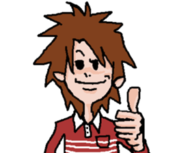 A little cool man sticker #8545317