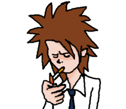 A little cool man sticker #8545318