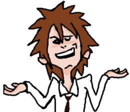 A little cool man sticker #8545319