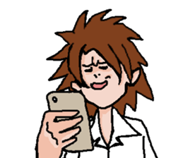 A little cool man sticker #8545322