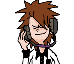 A little cool man sticker #8545324