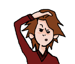 A little cool man sticker #8545325