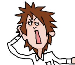 A little cool man sticker #8545329