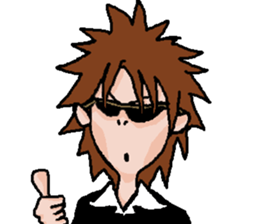 A little cool man sticker #8545330