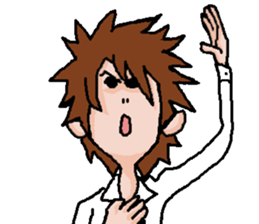 A little cool man sticker #8545331