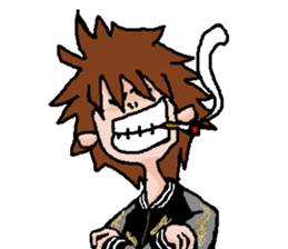 A little cool man sticker #8545332