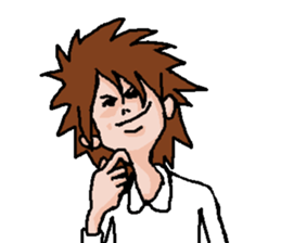 A little cool man sticker #8545334