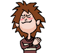 A little cool man sticker #8545335