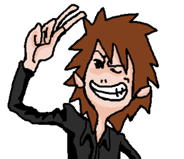 A little cool man sticker #8545336