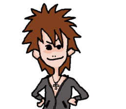 A little cool man sticker #8545342