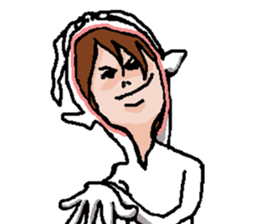 A little cool man sticker #8545343