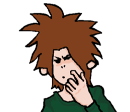 A little cool man sticker #8545345