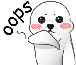 Cartoon seal v.0001 sticker #8545714
