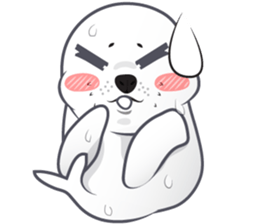Cartoon seal v.0001 sticker #8545716