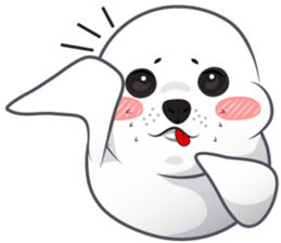 Cartoon seal v.0001 sticker #8545717