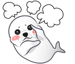 Cartoon seal v.0001 sticker #8545720