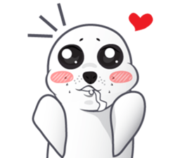 Cartoon seal v.0001 sticker #8545721