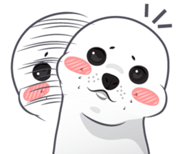 Cartoon seal v.0001 sticker #8545722