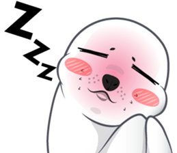 Cartoon seal v.0001 sticker #8545726