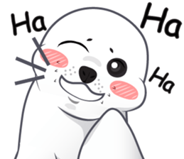 Cartoon seal v.0001 sticker #8545729