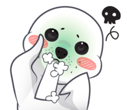 Cartoon seal v.0001 sticker #8545731
