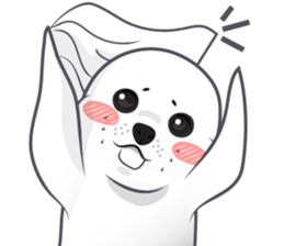 Cartoon seal v.0001 sticker #8545733