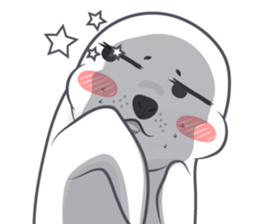 Cartoon seal v.0001 sticker #8545734
