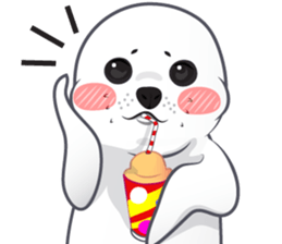 Cartoon seal v.0001 sticker #8545736